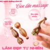 Con lăn massage mặt 5 hạt đồng giúp giảm bọng mắt và hỗ trợ nâng cơ trẻ hóa làn da