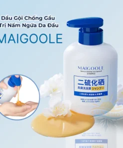 MAIGOOLE - Dầu Gội Chống Gầu Loại Bỏ Nấm Ngứa Da Đầu Nhật Bản, Dứt Điểm Nấm Ngứa, Viêm, Tóc Gãy Rụng Xơ Rối