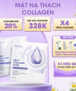 Mặt Nạ Thạch Collagen SEYOUL Hỗ Trợ Dưỡng Trắng, Cấp Ẩm Sâu Giúp Da Đàn Hồi, Căng Bóng Mịn Màng