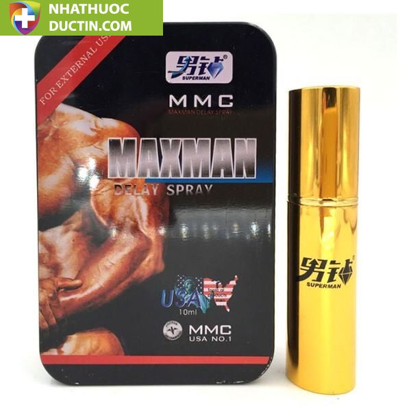 Chai xịt Maxman Hỗ Trợ Kéo Dài Thời Gian Tăng Sự Tự Tin 1 Chai xịt Maxman Hỗ Trợ Kéo Dài Thời Gian Tăng Sự Tự Tin
