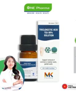 Dung Dịch Loại Bỏ Mụn Cóc, Mụn Thịt MK Pharma Tricloacetic Acid TCA 80% Solution - 5ml