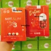 Giảm Cân Nat.Slim X3 Chính Hãng ViCiCorp, Nat Slim X3 Giảm Cân dành cho cơ địa khó giảm tặng kèm Detox