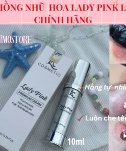 [che tên sản phẩm] Hỗ trợ làm hồng ti, hồng vùng kín, hồng nhũ hoa, giảm thâm làm hồng tự nhiên Lady Pink LK lọ 10ml