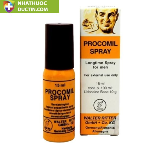 Procomil Spray Chai Xịt Hỗ Trợ Kéo Dài Thời Gian 1 Procomil Spray Chai Xịt Hỗ Trợ Kéo Dài Thời Gian
