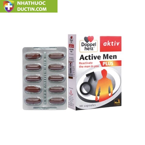 Tăng Cường Bản Lĩnh Đàn Ông Với Viên Uống Active Men Plus 2 Tăng Cường Bản Lĩnh Đàn Ông Với Viên Uống Active Men Plus - Ảnh 2