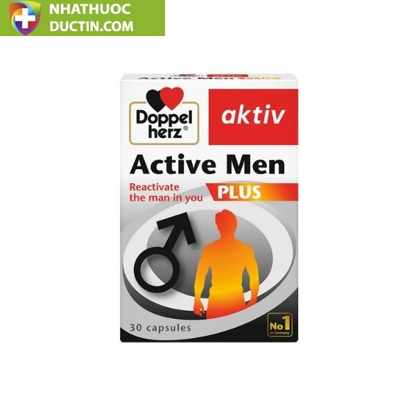 Tăng Cường Bản Lĩnh Đàn Ông Với Viên Uống Active Men Plus 1 Tăng Cường Bản Lĩnh Đàn Ông Với Viên Uống Active Men Plus