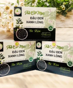 Alternative view of Trà cỏ mực đậu đen xanh lòng Bé Xịn hộp 25 túi lọc x 4 gr - Hỗ trợ đen tóc, đẹp da, bổ máu