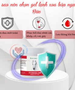 GEL XOA BÓP THẢO DƯỢC NGỰA ĐỎ ĐỨC KBAUF 250G, HỖ TRỢ GIẢM ĐAU NHỨC MỎI XƯƠNG CỨNG KHỚP, TÊ BÌ CHÂN TAY